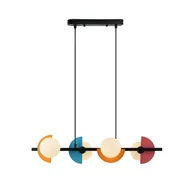 Lampy sufitowe - Nauti lampa wisząca 4xG9 multikolor PND-37482-4-MLTI - miniaturka - grafika 1