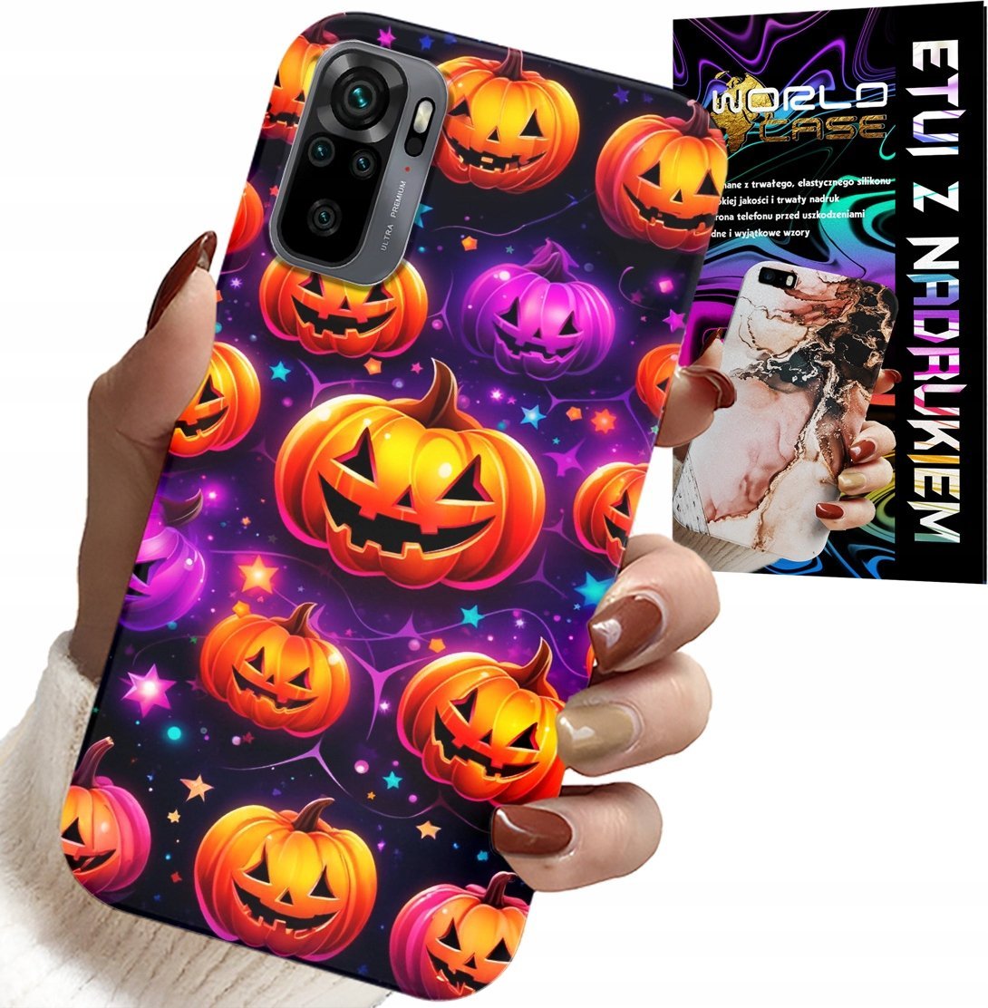 ETUI DO XIAOMI NOTE 10 / 10S - HALLOWEEN, SALEM, STRASZNE DYNIE, WZORY