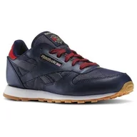 Buty trekkingowe dziecięce - Buty do chodzenia dla dzieci Reebok CL Leather - miniaturka - grafika 1