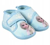 Kapcie damskie - KAPCIE DO PRZEDSZKOLA DLA DZIEWCZYNKI ROZMIAR 24 BUTY RZEP KRAINA LODU ELSA - miniaturka - grafika 1
