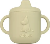 Miseczki i talerzyki dla dzieci - Moomin Silicone mug, latte beige - miniaturka - grafika 1