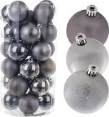 Bombki - Bombki Choinkowe Nietłukące Bombka Na Choinkę Ozdoby Świąteczne Zestaw 30x - miniaturka - grafika 1