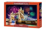 Puzzle - Puzzle 500 el. Tower Bridge Londyn Anglia Castorland - miniaturka - grafika 1