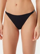 Stroje kąpielowe - Calvin Klein Swimwear Dół od bikini KW0KW02891 Czarny - miniaturka - grafika 1