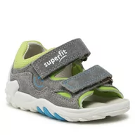 Buty dla chłopców - Sandały Superfit 1-000034-2500 S Lightgrey/Lightgreen - miniaturka - grafika 1