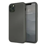 Etui i futerały do telefonów - UNIQ Etui Uniq Lino Hue iPhone 11 Pro Max, szary 8886463671443 - miniaturka - grafika 1