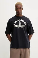 Koszulki męskie - New Era t-shirt bawełniany męski kolor granatowy z aplikacją 60684331 - miniaturka - grafika 1