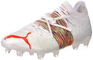 Piłka nożna - PUMA Męskie buty piłkarskie Future Z 1.1 Mxsg, Puma White Red Blast, 42 EU - miniaturka - grafika 1