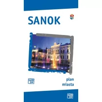BiK Agencja Wydawnicza Sanok Plan miasta 1:11 000 - BiK - Atlasy i mapy - miniaturka - grafika 1