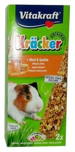 Vitakraft KRACKER 2szt d/świnki miód/orkisz - Karma dla gryzoni - miniaturka - grafika 1