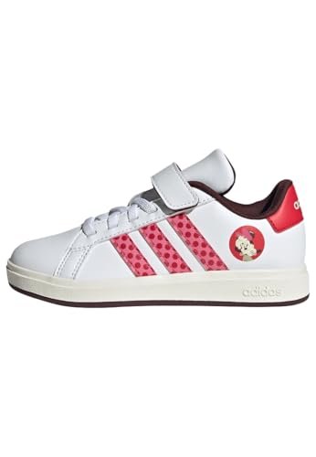 adidas adidas Disney Myszka Minnie Grand Court 2.0 buty dziecięce unisex - dziecięce buty, FTWWHT/PNKFUS/PURRUB, 31 EU