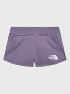 Spodenki damskie - The North Face Szorty sportowe NF0A82EK Fioletowy Regular Fit - miniaturka - grafika 1