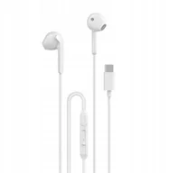 Słuchawki - Dudao X3C USB-C 1.2m białe - miniaturka - grafika 1