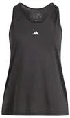 Koszulki i topy damskie - adidas Damska koszulka bez rękawów Train Essentials Minimal Branding Racerback, XL (rozmiar plus) czarny - miniaturka - grafika 1