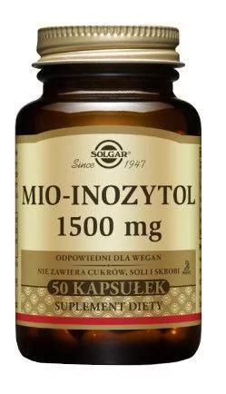 Solgar Mio-Inozytol 1500 mg 50 kapsułek