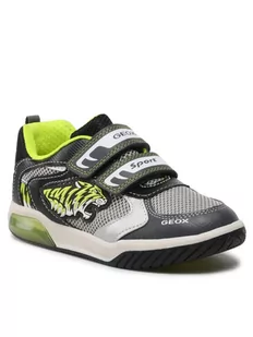 Geox Sneakersy J Inek B. A J359CA 014CE C0666 D Szary - Buty dla chłopców - miniaturka - grafika 1