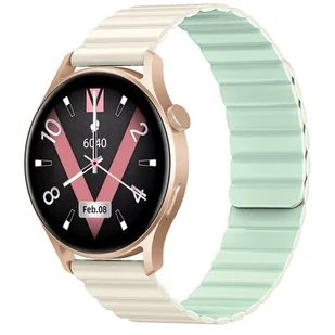 KIESLECT Lora 2 YFT2052EU Złoty - Smartwatch - miniaturka - grafika 1