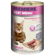 Mokra karma dla kotów - PREMIERE Meat Menu Adult Kompozycja mięsna 24x400 g - miniaturka - grafika 1