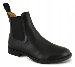 Sztyblety York Negro czarne 42 - Buty do jazdy konnej - miniaturka - grafika 1