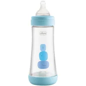 Butelki dla niemowląt - Chicco 122127 BUTELKA PERFECT5 300ML CHŁOPCZYK 4+ - miniaturka - grafika 1