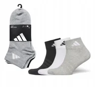 Skarpety termoaktywne - Adidas Skarpety adidas Thin Essentials Ankle 3P 3P KC9614 - miniaturka - grafika 1