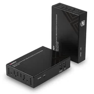 Przełączniki KVM - Lindy 39382 przedłużacz KVM Nadajnik i odbiornik - miniaturka - grafika 1