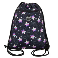 Torby szkolne - Coolpack Vert Worek Na Buty Sportowy Rainbow Night - miniaturka - grafika 1