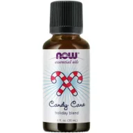 Aromaterapia - Now Foods Mieszanka olejków na Święta Candy Cane Oil Blend 30 ml - miniaturka - grafika 1