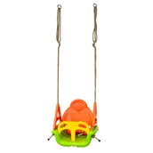 Place zabaw - Siedzisko Kubełkowe 3w1 rosnące z dzieckiem Pomarańczowe - miniaturka - grafika 1