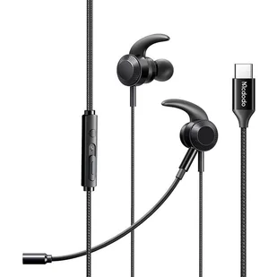 Mcdodo HP-1340 USB-C (czarne) - Słuchawki - miniaturka - grafika 1