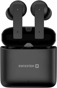 Swissten TWS Alupods Czarne - Słuchawki Swissten TWS Alupods Czarne - Słuchawki - miniaturka - grafika 1