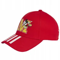Czapki damskie - Czapka adidas axDisney MM Cap HT6409 czerwony OSFY - miniaturka - grafika 1