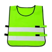 Rękawiczki rowerowe - Kamizelka odblaskowa dla dzieci szkolnych 45x50cm - miniaturka - grafika 1