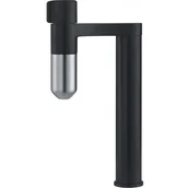 Baterie kuchenne - Franke Vital Bateria kuchenna z filtrem wody i ruchomą wylewką czarny/stal optyczna 120.0621.311 - miniaturka - grafika 1