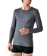 Koszulki męskie - Damart Męska koszulka Manches Longues tematyczny top, Szary (Gris 38767-11010-), M - miniaturka - grafika 1