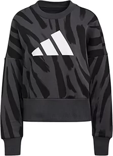 adidas W FI FF Crew Bluza damska, Multco/Carbon/Czarny, L - Bluzy damskie - miniaturka - grafika 1