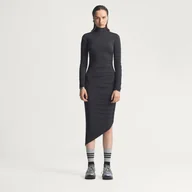 Sukienki - Marszczona sukienka maxi - Adidas - miniaturka - grafika 1