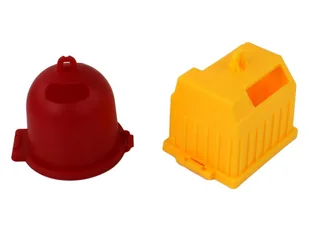 Ciężarówka Śmieciarka Z Dźwigiem Napęd Frykcyjny Dźwięki Pomarańczowa 1:16 - Samochody i pojazdy dla dzieci - miniaturka - grafika 6