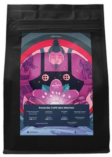 Kawa ziarnista Noble Coffee Rwanda Cafe des Mamas FILTR 250g - Kawa - miniaturka - grafika 1