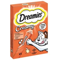 Przysmaki dla kotów - Dreamies Kremowy Przysmak dla Dorosłych 44x10 g Kurczak - miniaturka - grafika 1