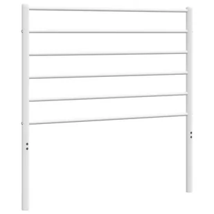 Metalowe wezgłowie, białe, 107 cm - Inne meble do sypialni - miniaturka - grafika 1