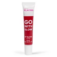 Błyszczyki do ust - Inglot Playinn, Go With Glow, Błyszczyk Do Ust, Go With Strawberry 27, 10ml - miniaturka - grafika 1