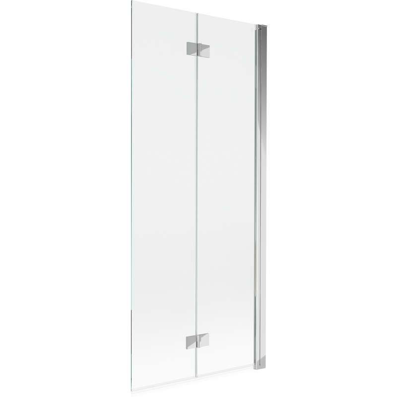Mexen Mist parawan nawannowy 2-skrzydłowy prawy 80 x 150 cm, transparent, chrom - 8A9-080-002-01-00-P