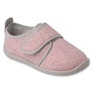 Buty dla dziewczynek - Befado obuwie dziecięce 902Y021 różowe - miniaturka - grafika 1