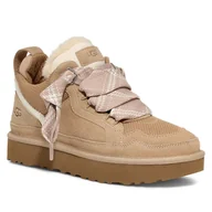 Sneakersy damskie - UGG Sneakersy damskie ocieplane na platformie W Lowmel Sand-40 - miniaturka - grafika 1