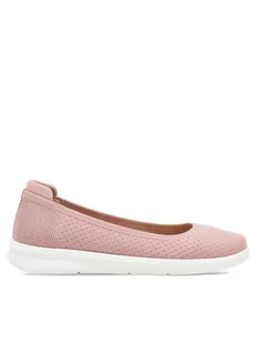 Clara Barson Baleriny Merle H20630-01 Różowy - Baleriny - miniaturka - grafika 1