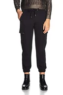Spodnie damskie - Only Onlglowing Cargo Spodnie Pnt Casual Damskie Spodnie, Schwarz, L - miniaturka - grafika 1