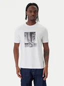 Koszulki męskie - HUGO T-Shirt Deyss 50553755 Biały Regular Fit - miniaturka - grafika 1