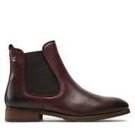 Botki damskie - Sztyblety Pikolinos W4D-8637ST Brązowy - miniaturka - grafika 1