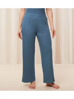 Spodnie damskie - Triumph Spodnie w kolorze niebieskim - grafika 1